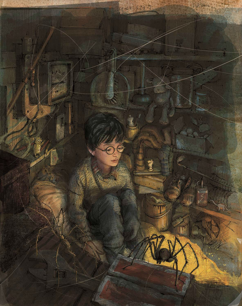 Illustration for article titled The Harry Potter Illustrated Edition Is Stunningly Gorgeous